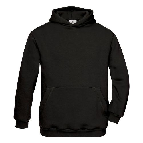 B & C Collection B&C Hooded /Kids Black